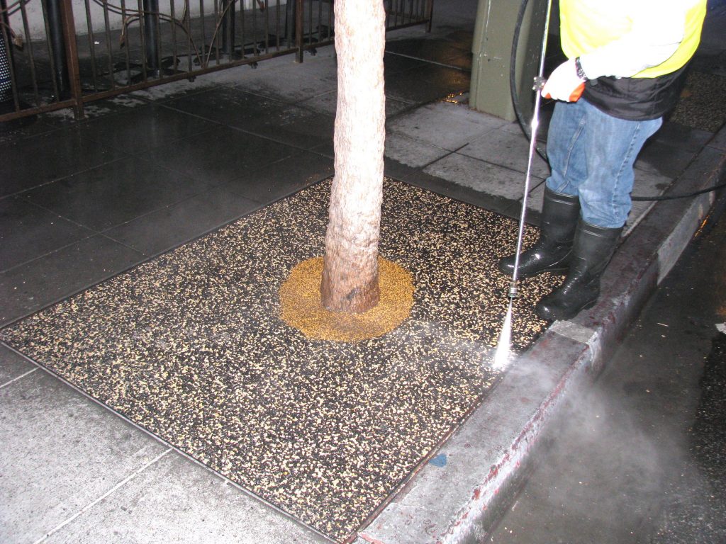 Tree Well Maintenance Service San Diego, Porous Tree Well Install San Diego